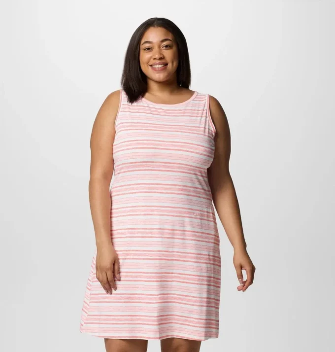 Vestido estampado Chill River™ para mujer – Tallas grandes Vestido estampado Chill River™ para mujer – Tallas grandes