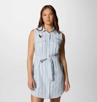 Vestido tejido PFG Sun Drifter™ II para mujer – Houston Texans Vestido tejido PFG Sun Drifter™ II para mujer – Houston Texans