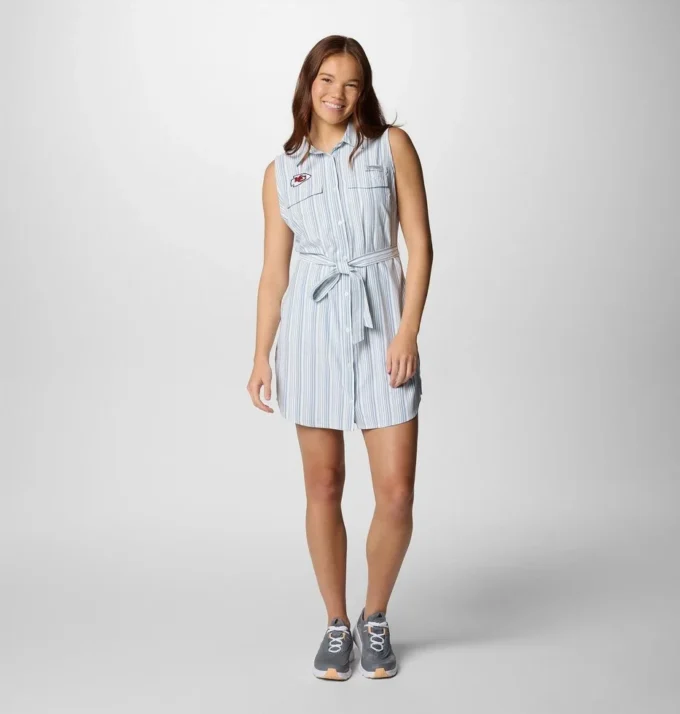 Vestido tejido PFG Sun Drifter™ II para mujer – Kansas City Chiefs Vestido tejido PFG Sun Drifter™ II para mujer – Kansas City Chiefs